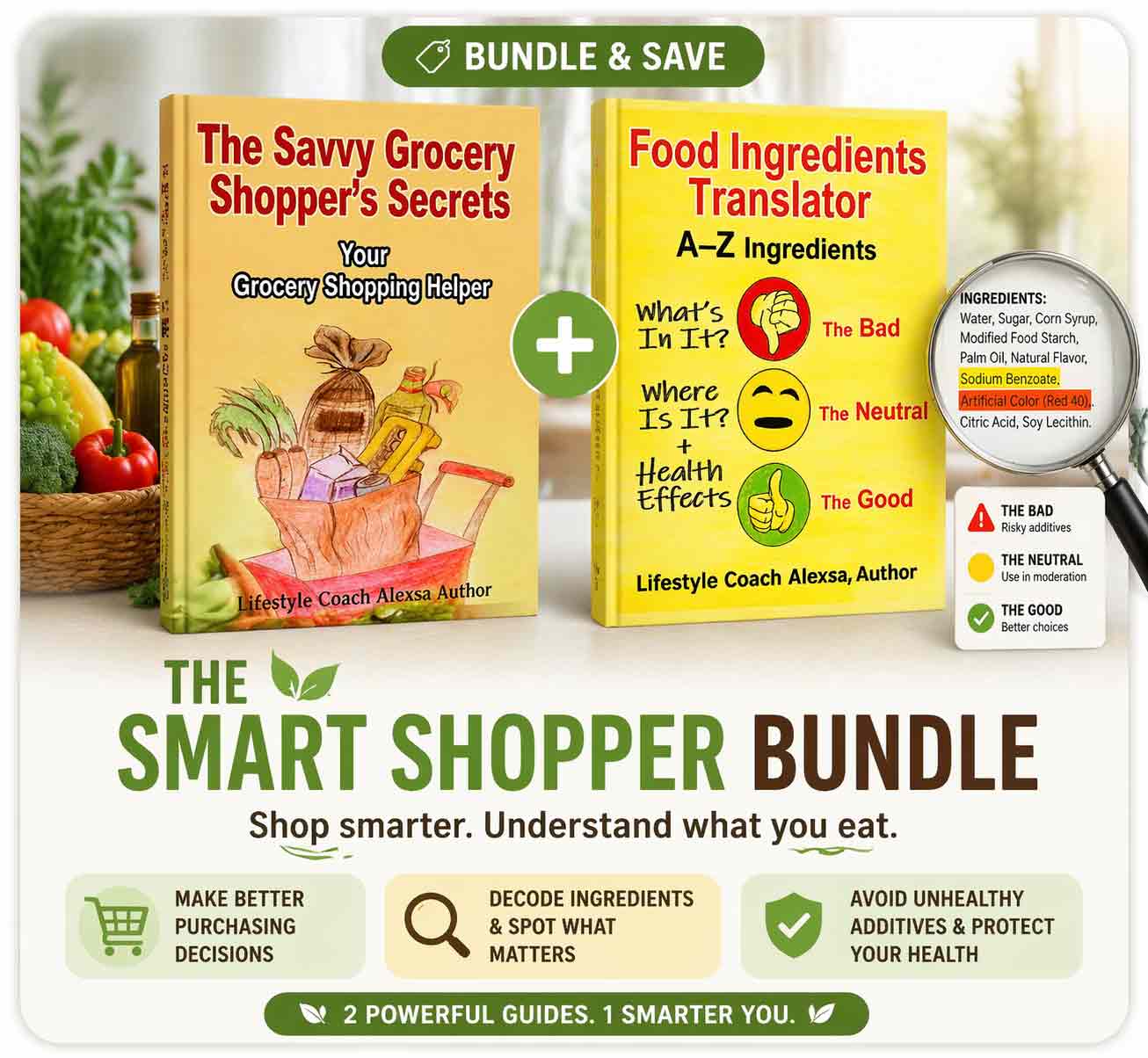 Healthy Grocery Shopping Mastery Bundle